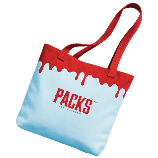 PACKS Tote Bag - Slurpie Blue