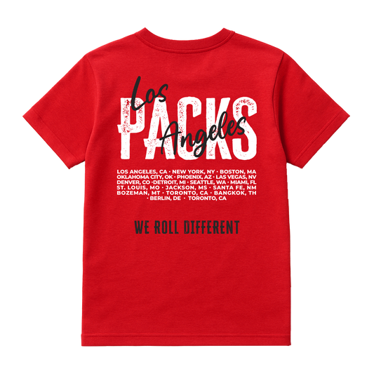 PACKS Legacy Tee - Red
