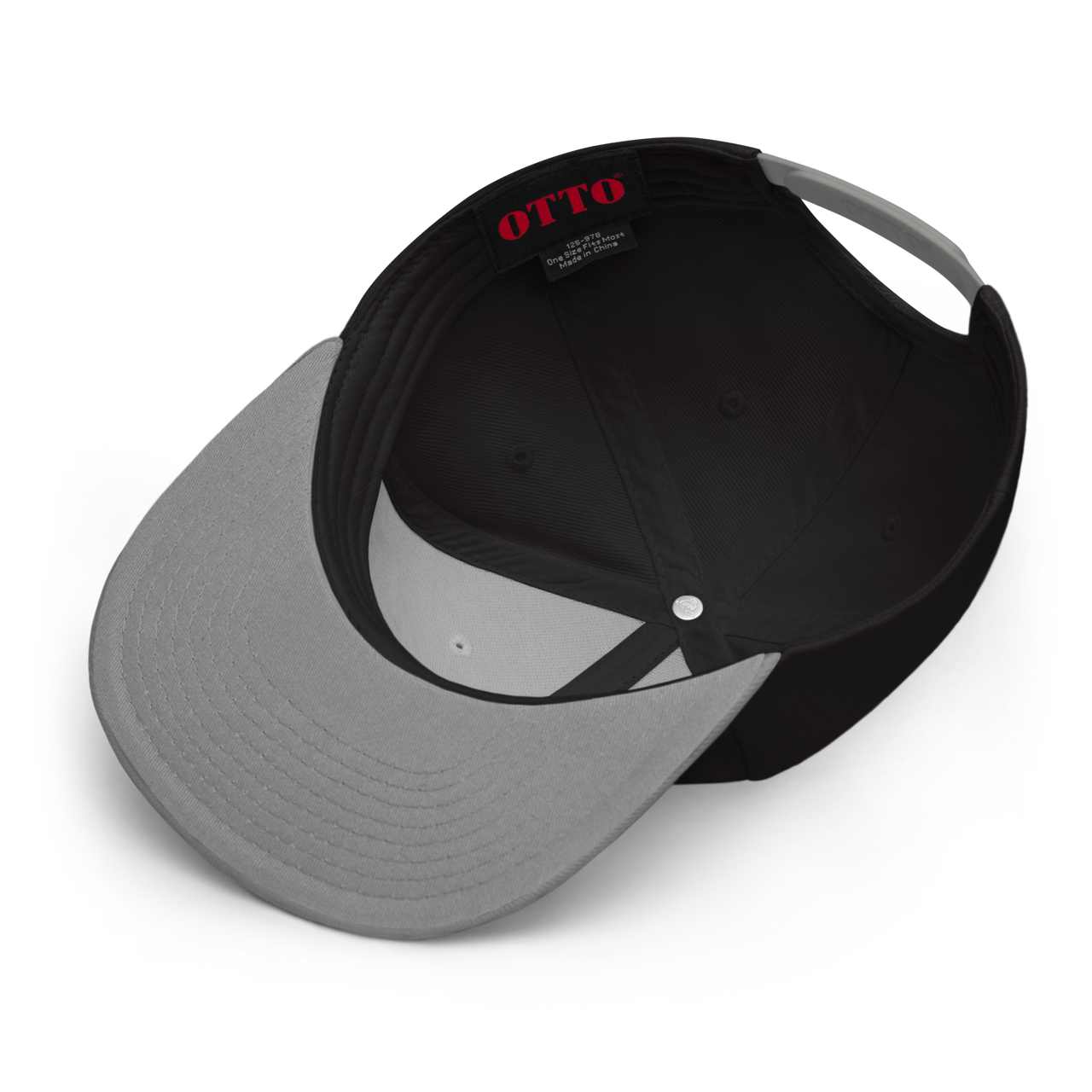 PACKS Snapback Hat - Black & Grey